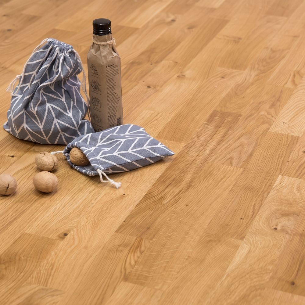 Паркетная доска PolarWood ДУБ КОТТЕДЖ Лак 14x188x2266 3П (3,41 м2)