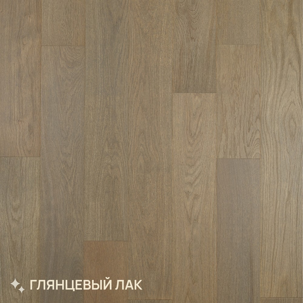 Паркетная доска Royal Parket Дуб Натур Остер лак от 390 до 1500х150х13мм